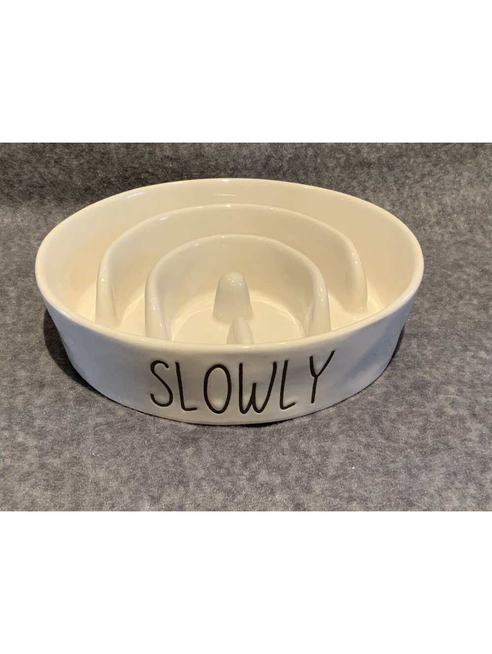 Le Tauci Pet Slow Feeder 6”W x 1.5”H Non-Slip Dog Bowl for Small/Medium Breeds
